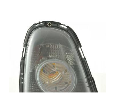 Kit De Pilotos Traseros Para Mini Mini N  06- Negro Fk Automotive