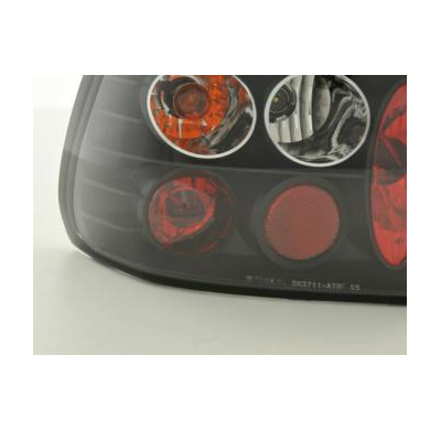 Kit De Pilotos Traseros Para Opel Astra Modelo F  91-98 Negro Fk Automotive