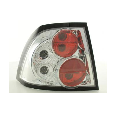 Kit De Pilotos Traseros Para Opel Vectra Modelo B  96-98 Cromado Fk Automotive