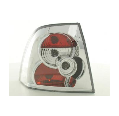 Kit De Pilotos Traseros Para Opel Vectra Modelo B  97-01 Cromado Fk Automotive