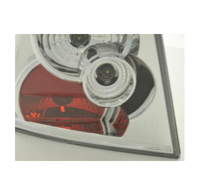 Kit De Pilotos Traseros Para Opel Vectra Modelo B  97-01 Cromado Fk Automotive