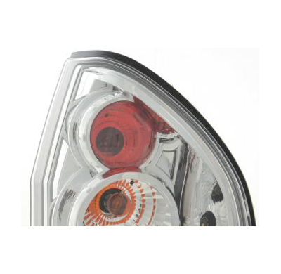 Kit De Pilotos Traseros Para Opel Zafira Modelo T98  97-04 Cromado Fk Automotive