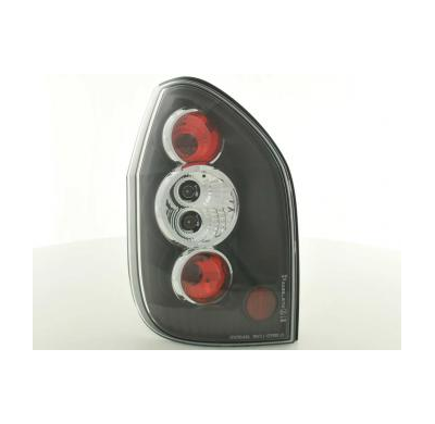 Kit De Pilotos Traseros Para Opel Zafira Modelo T98  99-04 Negro Fk Automotive