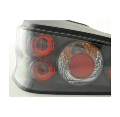 Kit De Pilotos Traseros Para Peugeot 106 Modelo 1c 1a  96-03 Negro Fk Automotive