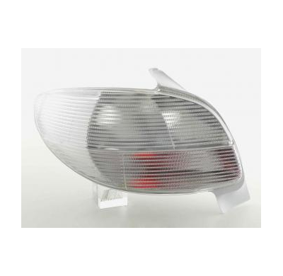 Kit De Pilotos Traseros Para Peugeot 206 Modelo 2***  98-05 Blanco Fk Automotive
