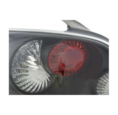 Kit De Pilotos Traseros Para Peugeot 206 Modelo 2***  98-05 Negro Fk Automotive