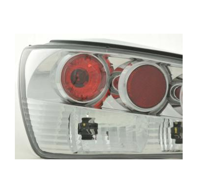 Kit De Pilotos Traseros Para Peugeot 306 Modelo 7***  93-97 Cromado Fk Automotive