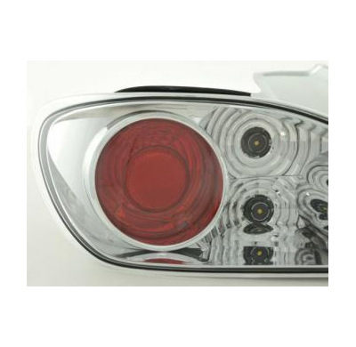 Kit De Pilotos Traseros Para Peugeot 406 2-Ptas. Modelo 8***  01-03 Cromado Fk Automotive