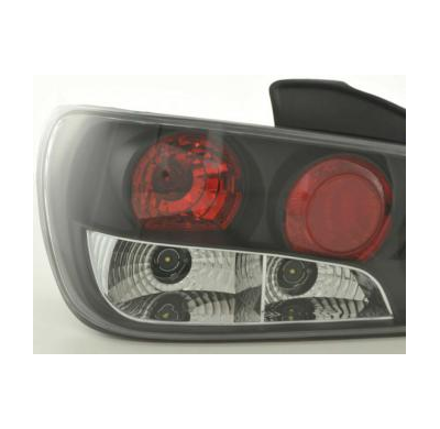Kit De Pilotos Traseros Para Peugeot 406 4-Ptas. Modelo 8***  95-98 Negro Fk Automotive