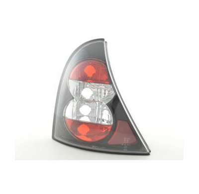 Kit De Pilotos Traseros Para Renault Clio Modelo B  98-01 Negro Fk Automotive