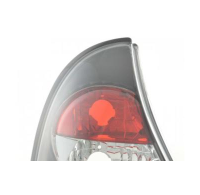 Kit De Pilotos Traseros Para Renault Clio Modelo B  98-01 Negro Fk Automotive