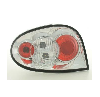 Kit De Pilotos Traseros Para Renault Megane 3-Ptas. Modelo Dabalakaea  97-02 Cromado Fk Automotive