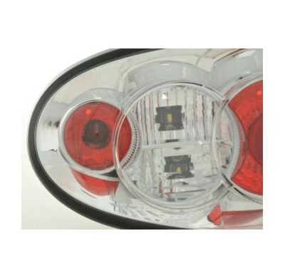 Kit De Pilotos Traseros Para Renault Megane 3-Ptas. Modelo Dabalakaea  97-02 Cromado Fk Automotive