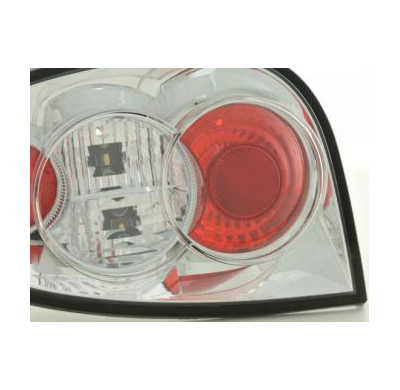 Kit De Pilotos Traseros Para Renault Megane 3-Ptas. Modelo Dabalakaea  97-02 Cromado Fk Automotive