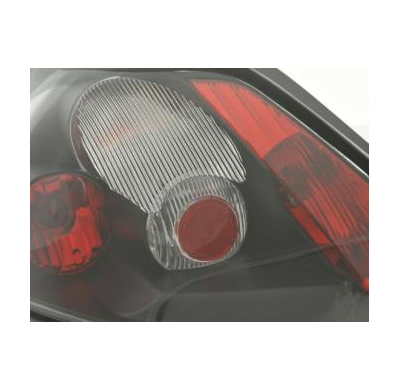 Kit De Pilotos Traseros Para Renault Megane 5-Ptas. Modelo M  03-08 Negro Fk Automotive