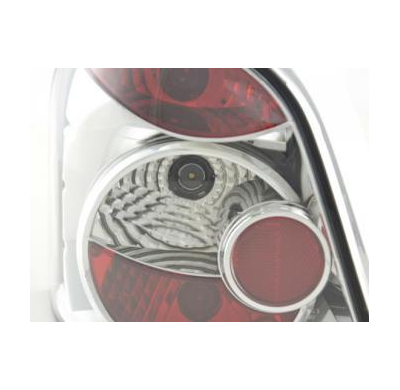 Kit De Pilotos Traseros Para Renault Twingo Modelo C06  01-06 Cromado Fk Automotive