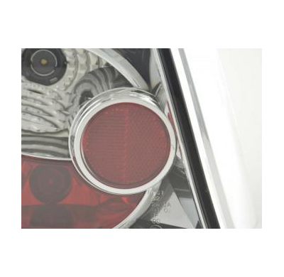 Kit De Pilotos Traseros Para Renault Twingo Modelo C06  01-06 Cromado Fk Automotive