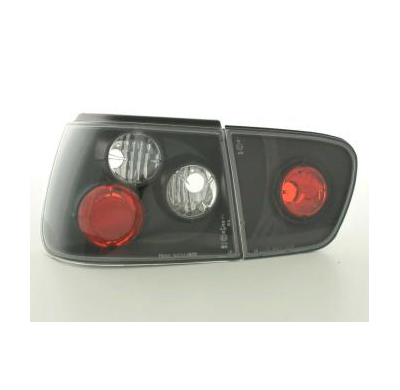 Kit De Pilotos Traseros Para Seat Ibiza Modelo 6k  97-02 Negro Fk Automotive