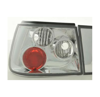 Kit De Pilotos Traseros Para Seat Ibiza Modelo 6k  99-02 Cromado Fk Automotive