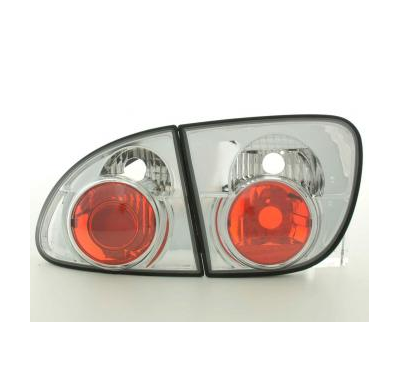 Kit De Pilotos Traseros Para Seat Leon Modelo 1m  97-05 Cromado Fk Automotive