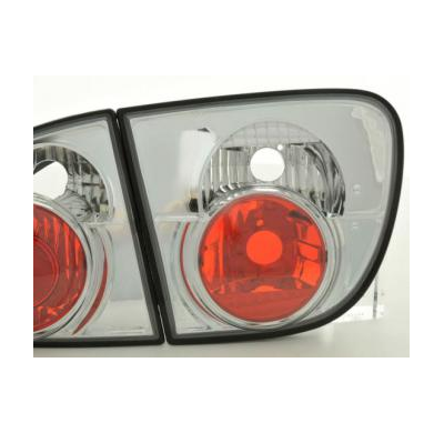 Kit De Pilotos Traseros Para Seat Leon Modelo 1m  97-05 Cromado Fk Automotive