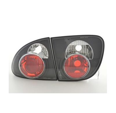 Kit De Pilotos Traseros Para Seat Leon Modelo 1m  99-05 Negro Fk Automotive