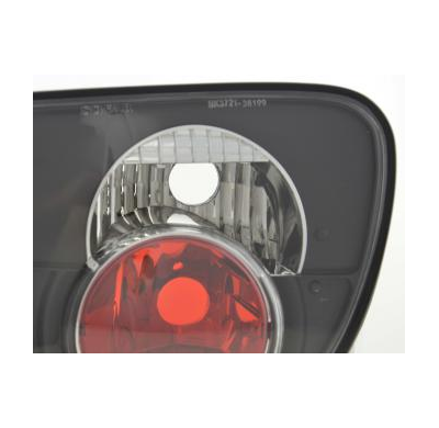 Kit De Pilotos Traseros Para Seat Leon Modelo 1m  99-05 Negro Fk Automotive