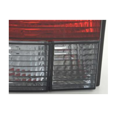 Kit De Pilotos Traseros Para Vw Bus T4 Modelo 70...  91-04 Negro Rojo Fk Automotive