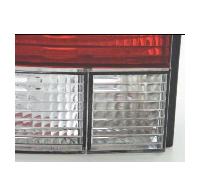 Kit De Pilotos Traseros Para Vw Bus T4 Modelo 70...  91-04 Color Claro Rojo Fk Automotive