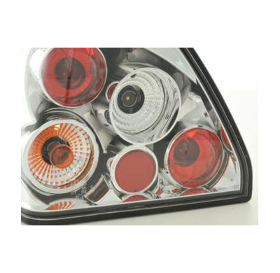 Kit De Pilotos Traseros Para Vw Golf 2 Modelo 19e  83-92 Cromado Fk Automotive