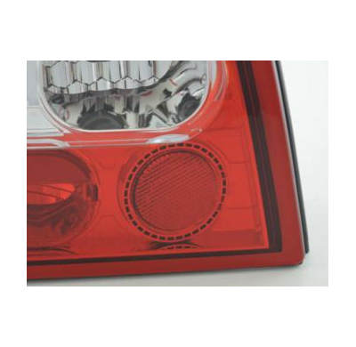 Kit De Pilotos Traseros Para Vw Golf 3 Modelo 1hxo  92-97 Blanco Rojo Fk Automotive