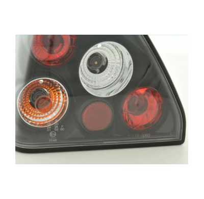 Kit De Pilotos Traseros Para Vw Golf 2 Modelo 19e  83-92 Negro Fk Automotive