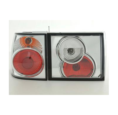 Kit De Pilotos Traseros Para Vw Passat Sedan Modelo 35i  93-96 Cromado Fk Automotive