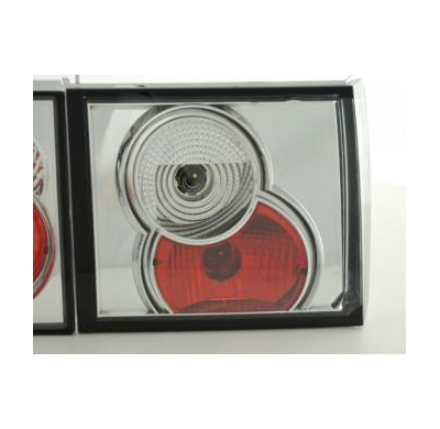 Kit De Pilotos Traseros Para Vw Passat Sedan Modelo 35i  93-96 Cromado Fk Automotive