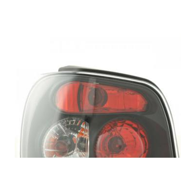 Kit De Pilotos Traseros Para Vw Polo Modelo 6n  94-99 Negro Fk Automotive