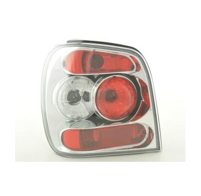 Kit De Pilotos Traseros Para Vw Polo Modelo 6n  94-99 Cromado Fk Automotive