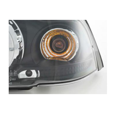 Faros Delanteros Set Angel Eyes Bmw Serie 3 Coupe Modelo E36  92-98 Negro Fk Automotive