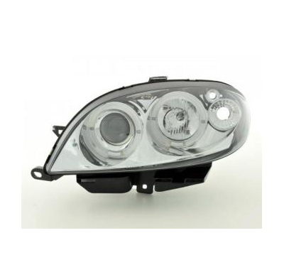 Faros Delanteros Set Angel Eyes Citroen Saxo  00-02 Cromado Fk Automotive