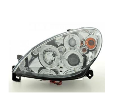 Faros Delanteros Set Angel Eyes Citroen Xsara Modelo N7  00-05 Cromado Fk Automotive