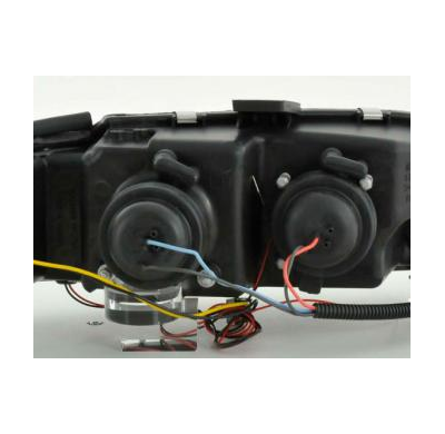 Faros Delanteros Set Angel Eyes Fiat Punto 1 Modelo 176  93-98 Cromado Fk Automotive