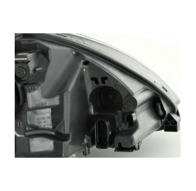 Faros Delanteros Set Angel Eyes Ford Focus 2 Modelo C307  08-10, Cromado Fk Automotive