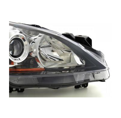 Faro De Recambio Lado Derecho Para Mazda 3 (Bl) 09-, Negro Fk Automotive