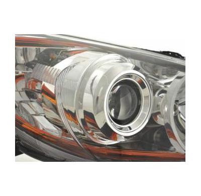 Faro De Recambio Lado Derecho Para Mazda 3 (Bl) 09-, Negro Fk Automotive