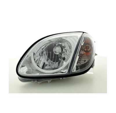 Faros Delanteros Set Angel Eyes Mercedes Benz Slk Modelo R170  96-02 Cromado Fk Automotive