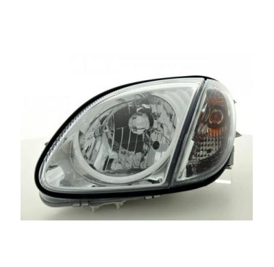 Faros Delanteros Set Angel Eyes Mercedes Benz Slk Modelo R170  96-02 Cromado Fk Automotive