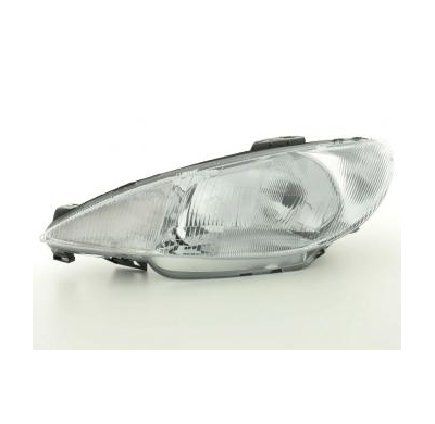 Faro De Recambio Lado Izquierdo Para Peugeot 206 98-03 Fk Automotive