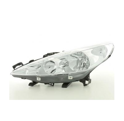Faro De Recambio Lado Izquierdo Para Peugeot 207 (Tipo W) a 06-09 Fk Automotive