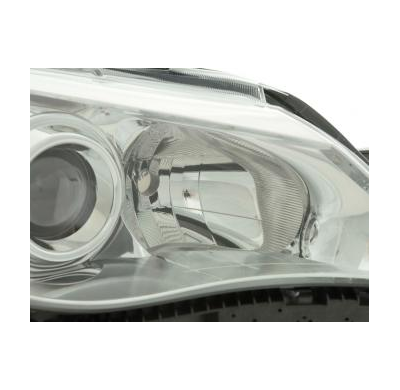 Faro De Recambio Lado Derecho Para Subaru Impreza (G3) 07-, Cromado Fk Automotive