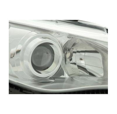 Faro De Recambio Lado Derecho Para Subaru Impreza (G3) 07-, Cromado Fk Automotive