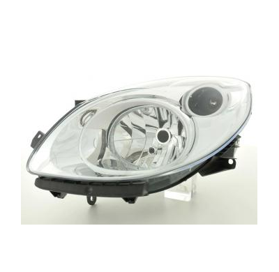 Faro De Recambio Lado Izquierdo Para Renault Twingo (N) 07-, Cromado Fk Automotive